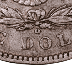 1899-O Micro O Morgan Silver Dollar Detail