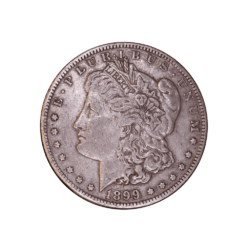 1899-O Micro O Morgan Silver Dollar Obverse