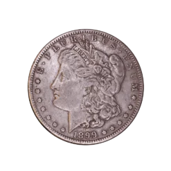 1899-O Micro O Morgan Silver Dollar Obverse