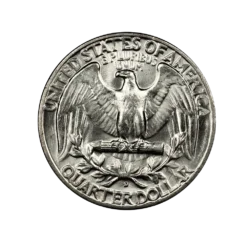 1959-D Washington Quarter Uncirculated Reverse