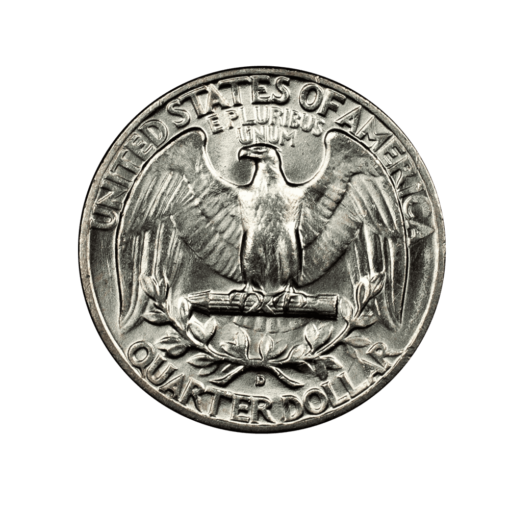 1959-D Washington Quarter Uncirculated Reverse