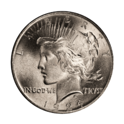 1924 Peace Dollar Obverse