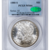 1880-S Morgan Dollar PCGS MS66 CAC