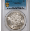 1884-CC Morgan Silver Dollar PCGS MS64