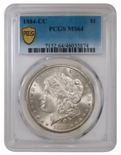 1884-O Morgan Silver Dollar PCGS MS63 (Toned) - Endeavor Numismatics