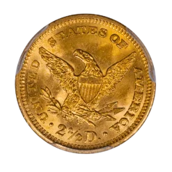 1903 $2.50 Liberty Head PCGS MS62