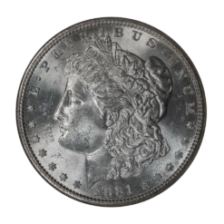 1881-S $1 Silver Dollar Morgan NGC MS64★