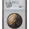 1887 Morgan Silver Dollar NGC MS64 (Toned)