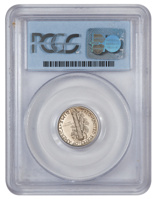 1937 Proof Mercury Dime PCGS PR65