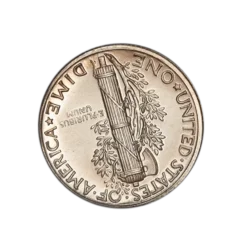 1937 Proof Mercury Dime PCGS PR65