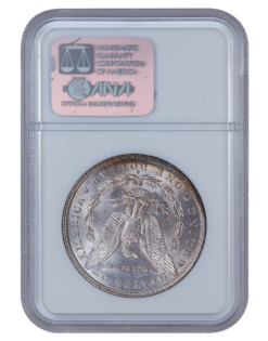 1882-O Morgan Silver Dollar NGC MS64 CAC Toned