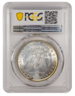 1896 Morgan Dollar PCGS MS65 Toned