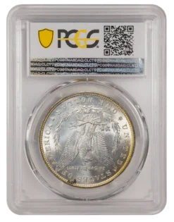 1896 Morgan Dollar PCGS MS65 Toned