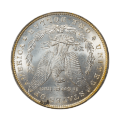 1896 Morgan Dollar PCGS MS65 Toned