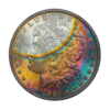 1887 Morgan Silver Dollar PCGS MS66+ Toned