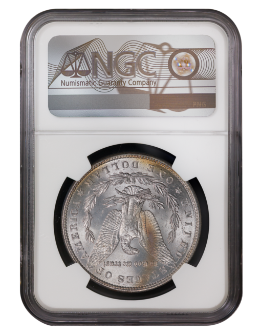 1886 Morgan Silver Dollar NGC MS64★ (Toned)