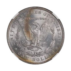 1886 Morgan Silver Dollar NGC MS64★ (Toned)