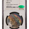 1883-O Morgan Silver Dollar NGC MS65★ CAC (Toned)