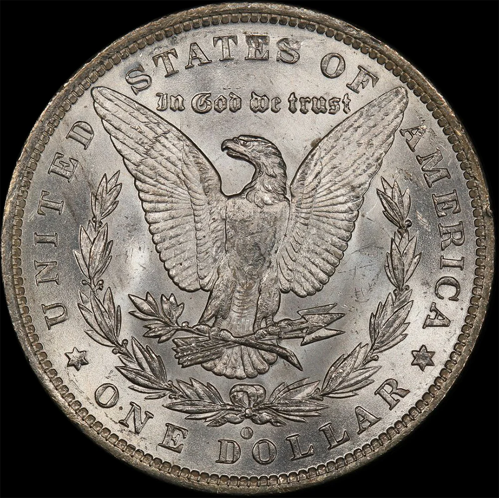 1885-O Morgan Dollar PCGS MS64 (Toned)