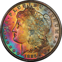 1885-O Morgan Dollar PCGS MS64 (Toned)