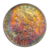 1884-O Morgan Silver Dollar PCGS MS64 CAC Toned