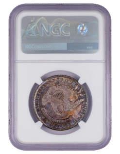 1830 Capped Bust Half NGC AU58 Toned