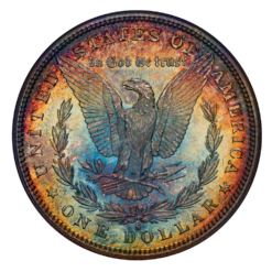 1881-S Morgan Silver Dollar NGC MS65 Toned